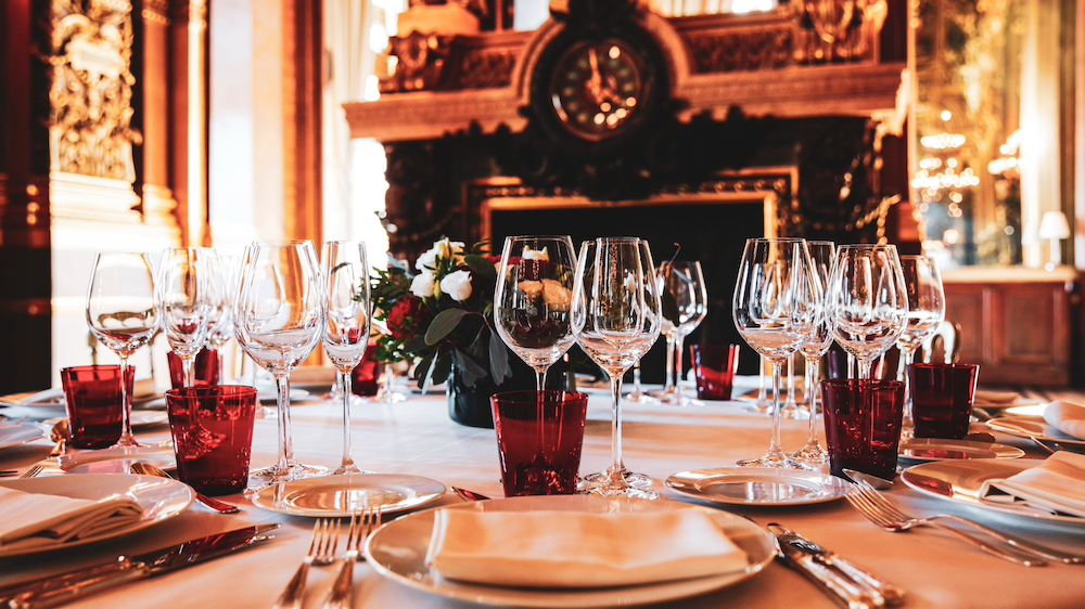 Dîner de gala au Palais Garnier