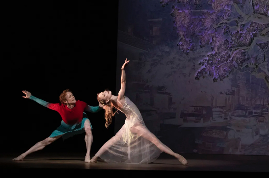 Danseuses du Ballet Another place du chorégraphe Mats EK, représentation au Palais Garnier